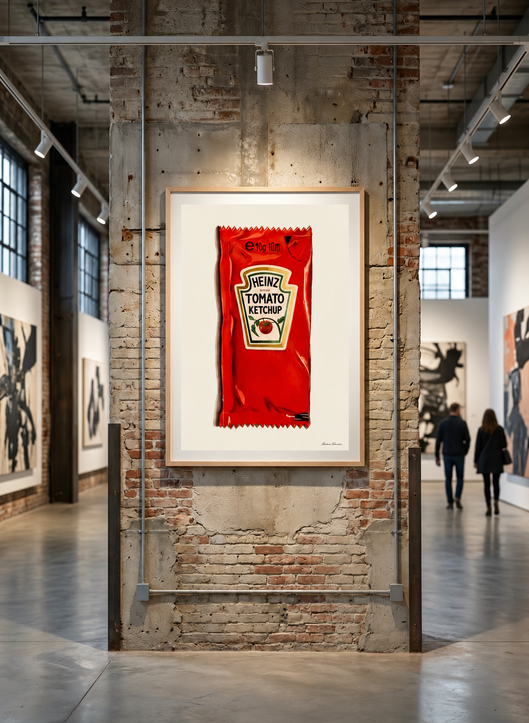 Ketchup — pintura a mano, vista principal