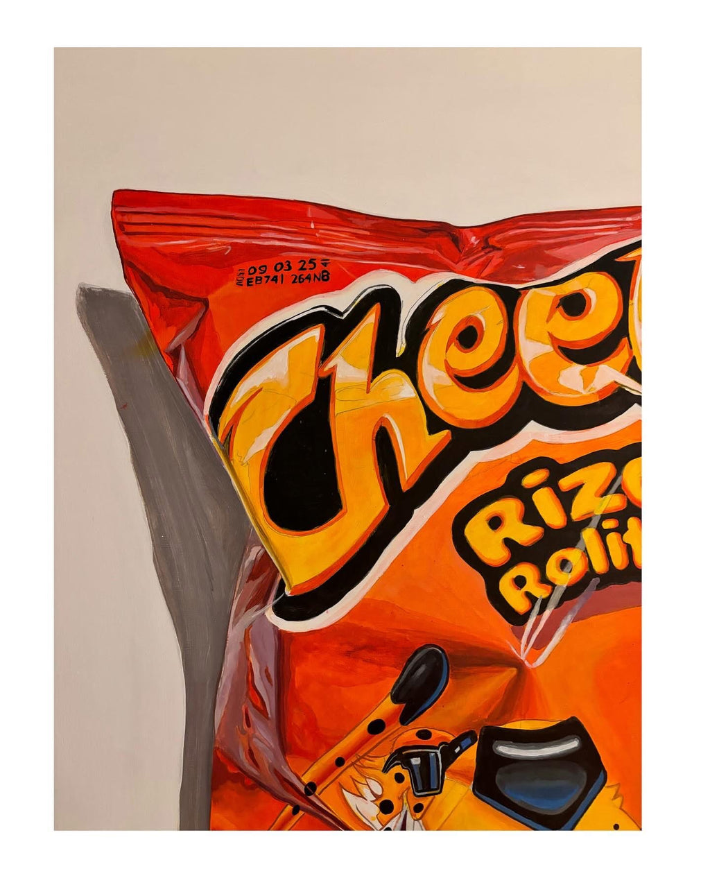 Cheetos — imagen de referencia de la obra original