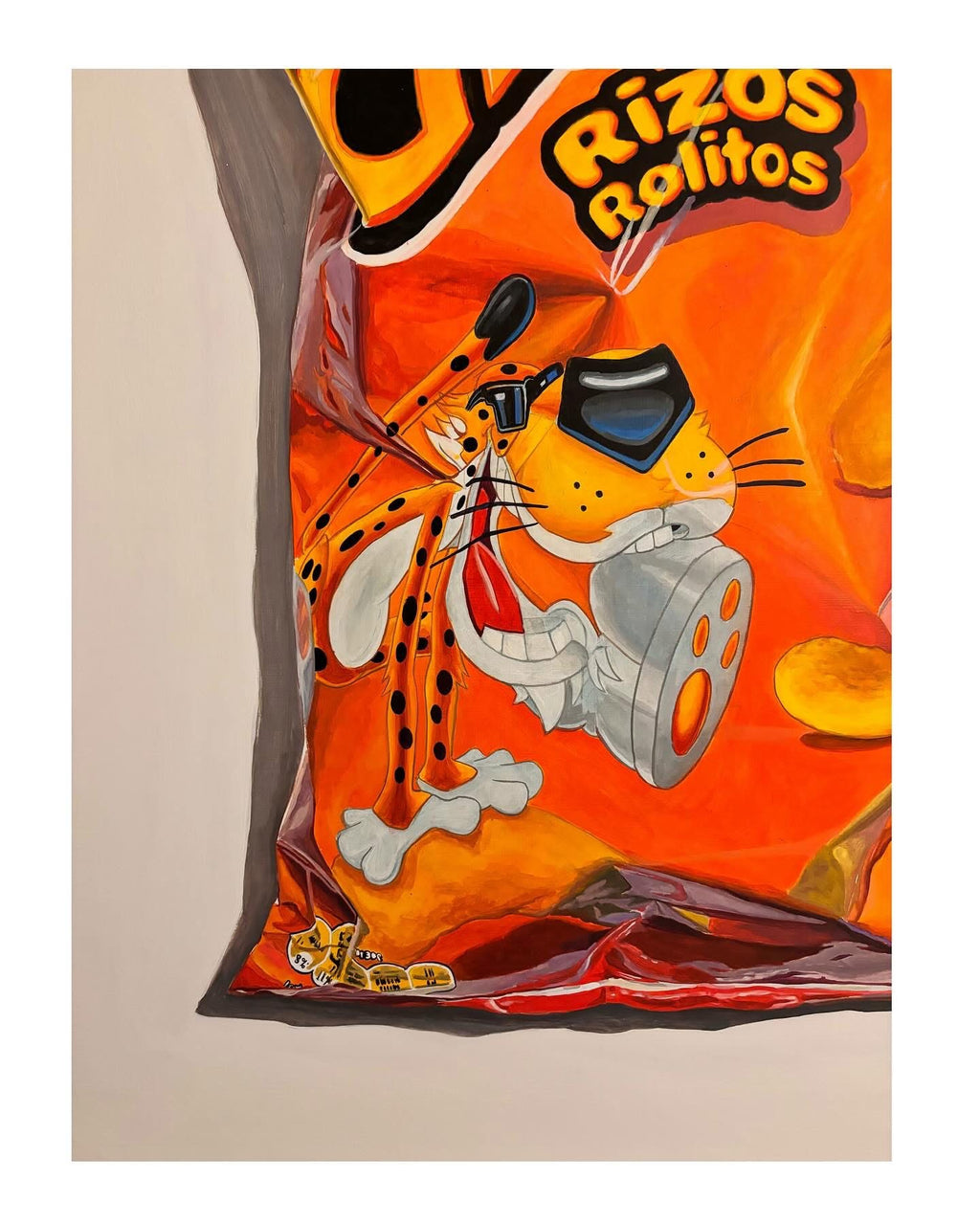 Cheetos — imagen de referencia de la obra original