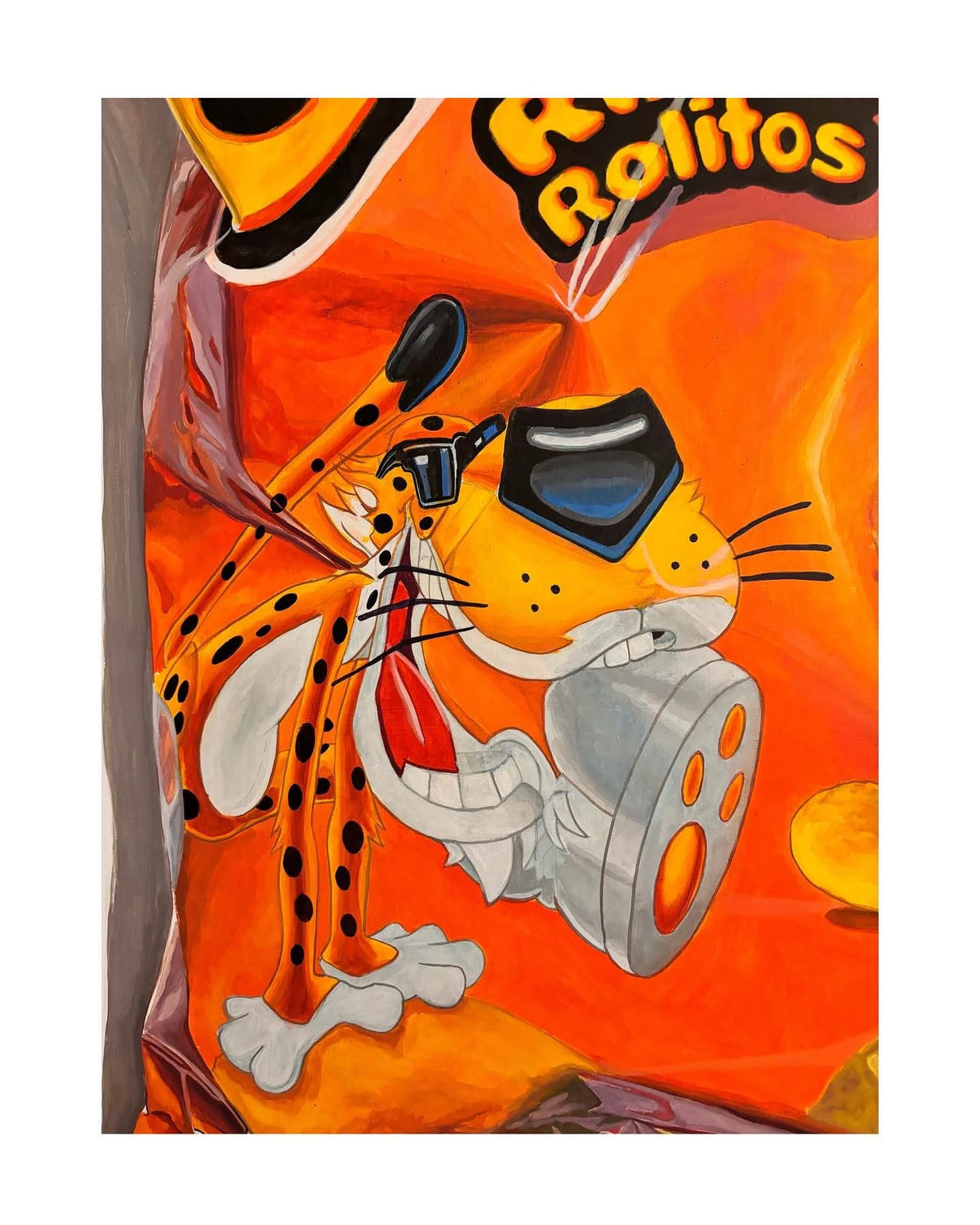 Cheetos — imagen de referencia de la obra original
