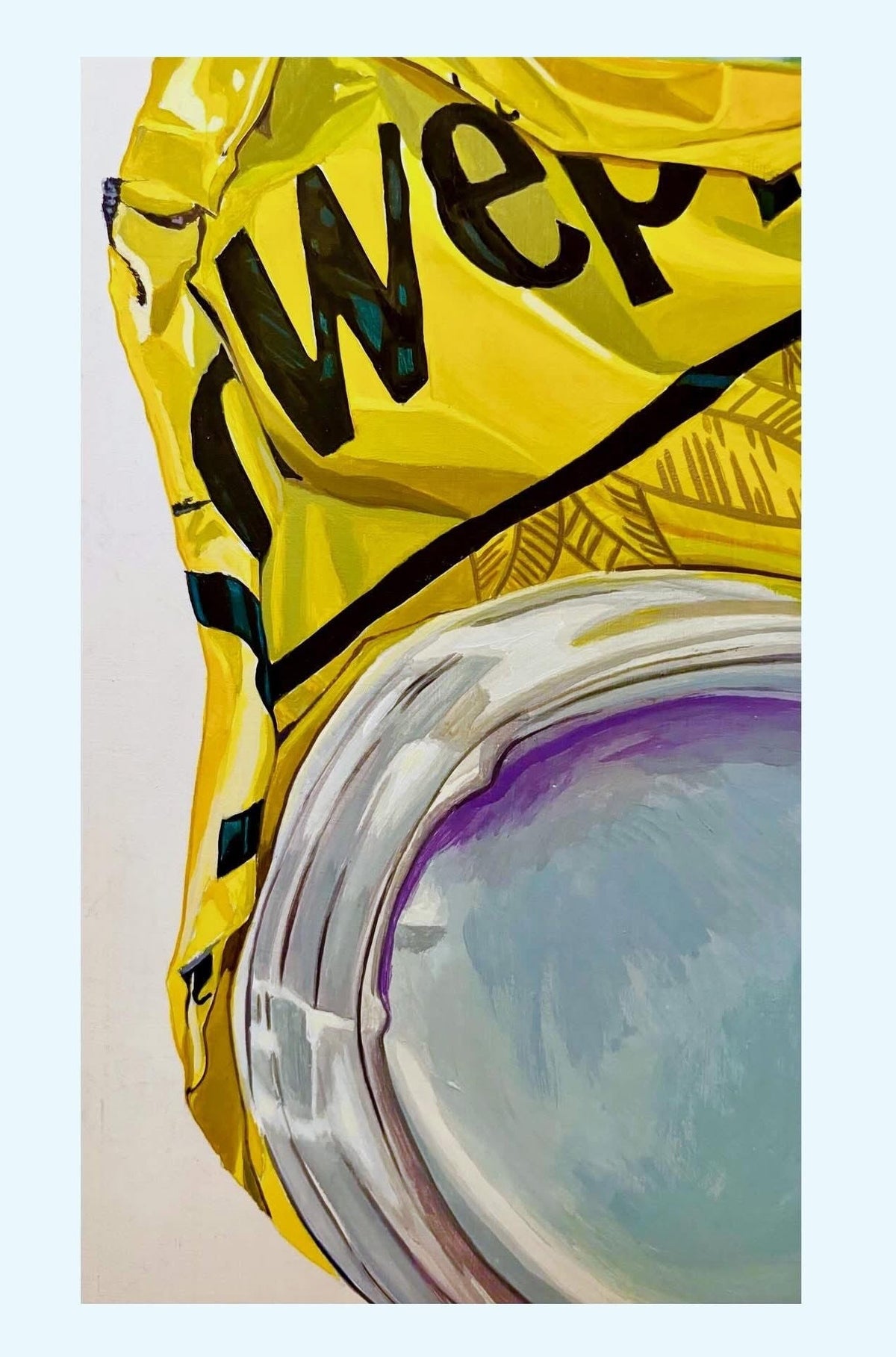Lata Schweppes — imagen de referencia de la obra original