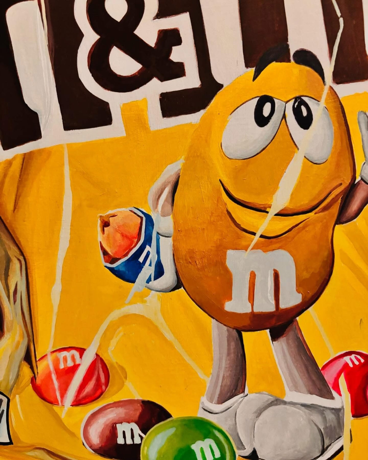M&M — imagen de referencia de la obra original