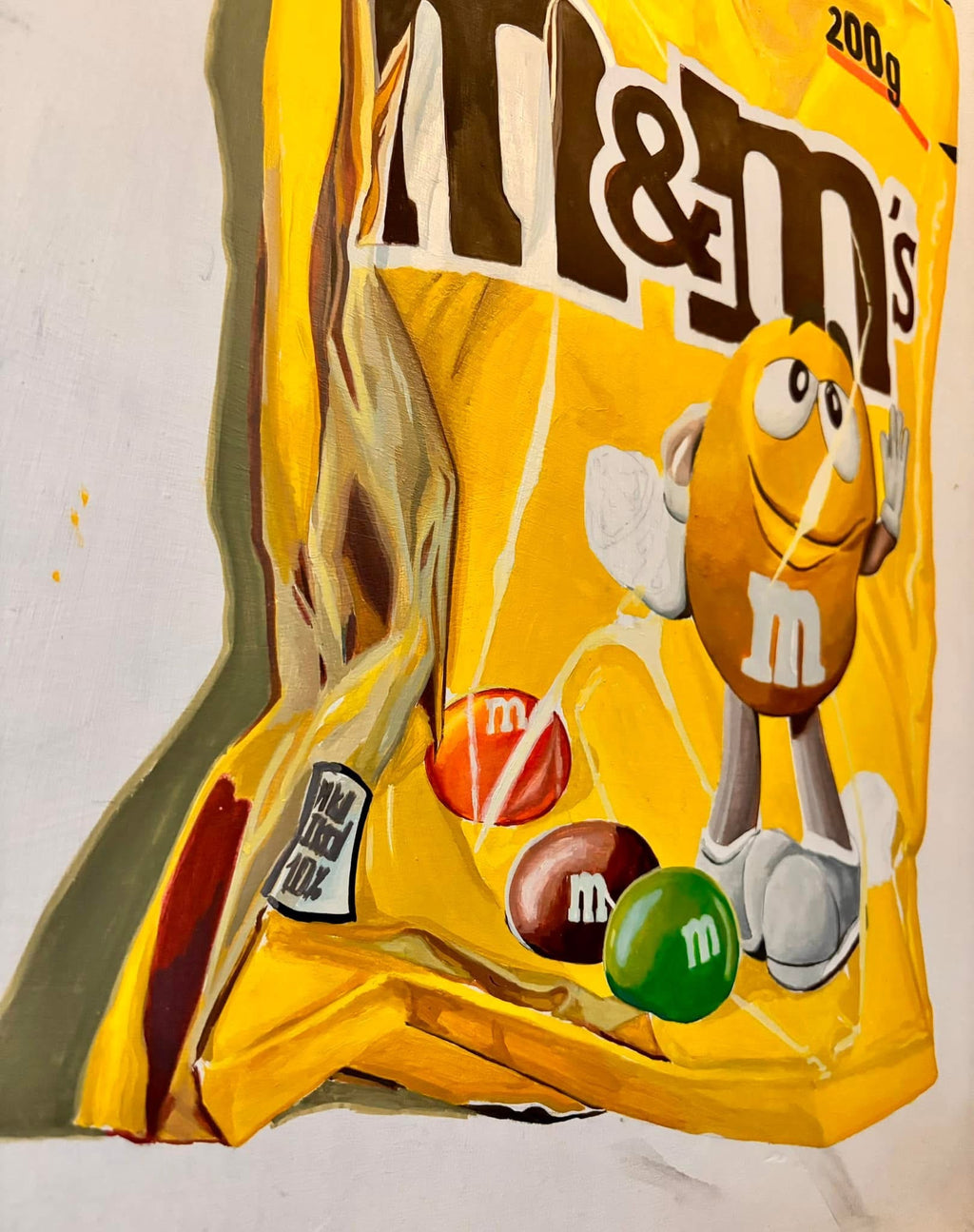 M&M — imagen de referencia de la obra original
