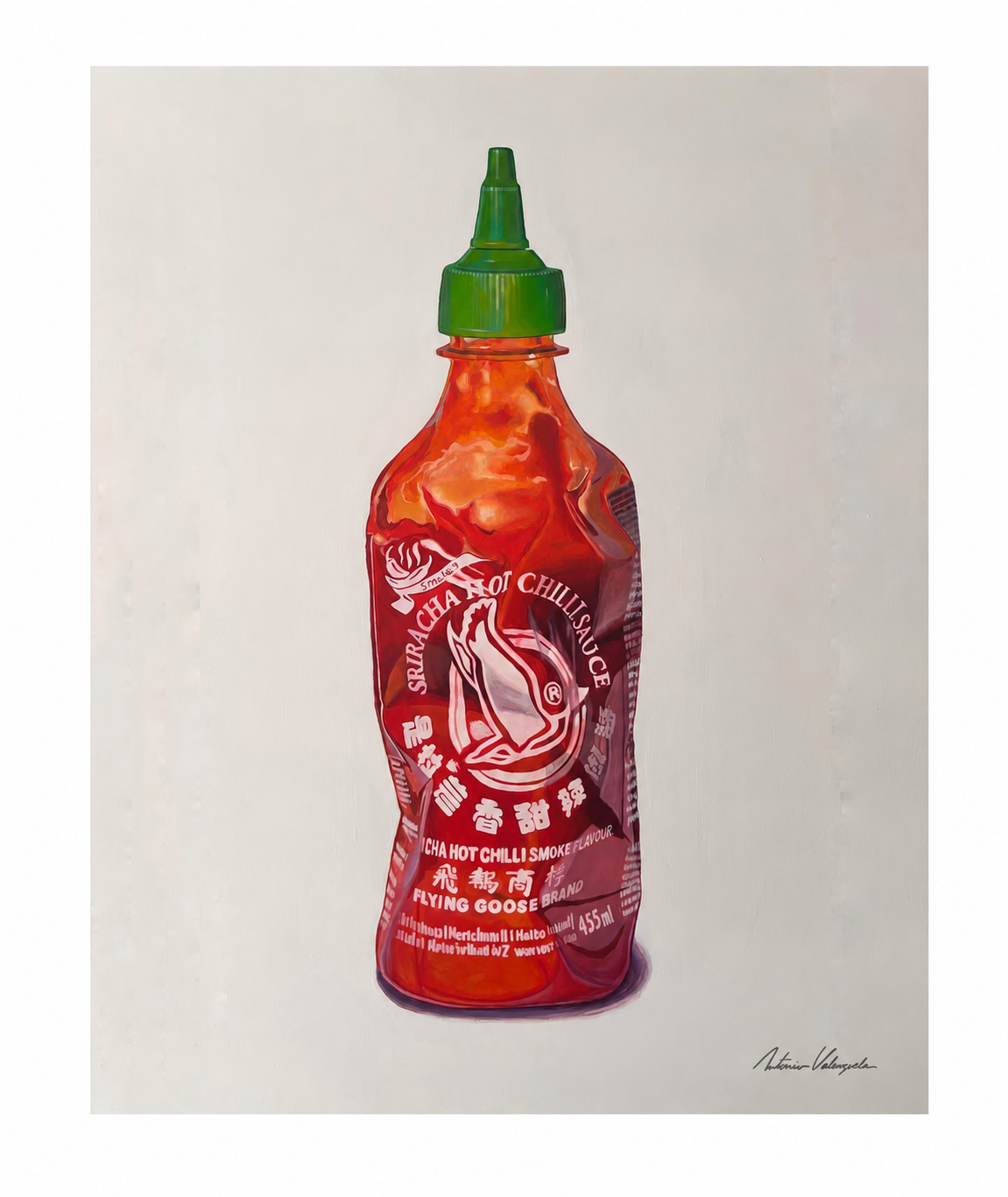 Sriracha — imagen de referencia de la obra original